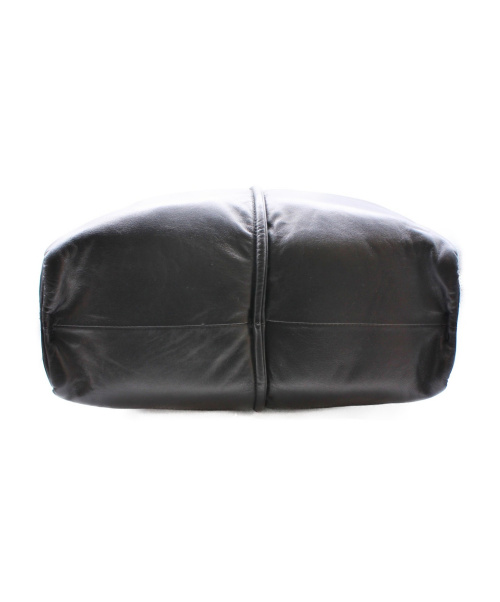 MONCLER（モンクレール）MONCLER (モンクレール) トートバッグ ブラック 未使用品 A209A3006900 07395 レザーの古着・服飾アイテム