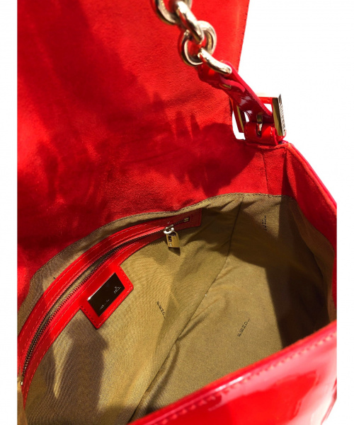 FENDI（フェンディ）FENDI (フェンディ) エナメルマンマバケット ブラッドオレンジ サイズ:-の古着・服飾アイテム
