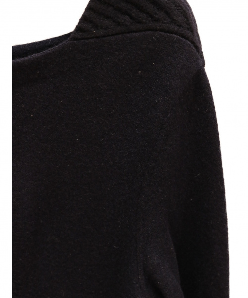 CHANEL（シャネル）CHANEL (シャネル) ココマークボタンニットワンピース ネイビー サイズ:34 カシミヤ混の古着・服飾アイテム