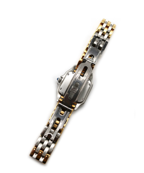 Cartier（カルティエ）Cartier (カルティエ) パンテールSM 3ロウ  サイズ:SM クォーツ SS×YGの古着・服飾アイテム