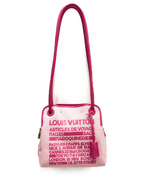 LOUIS VUITTON（ルイ ヴィトン）LOUIS VUITTON (ルイヴィトン) ライダー ピンク サイズ:- M92809の古着・服飾アイテム