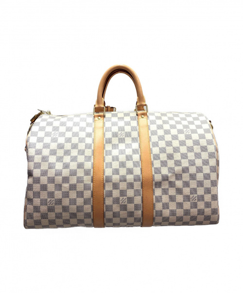 LOUIS VUITTON（ルイ ヴィトン）LOUIS VUITTON (ルイヴィトン) キーポル・バンドリエール45 サイズ:45 ダミエ・アズール N48223の古着・服飾アイテム