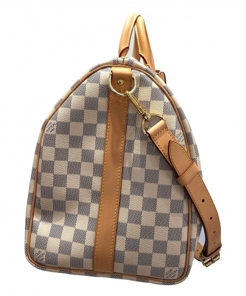 LOUIS VUITTON（ルイ ヴィトン）LOUIS VUITTON (ルイヴィトン) キーポル・バンドリエール45 サイズ:45 ダミエ・アズール N48223の古着・服飾アイテム