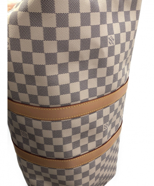 LOUIS VUITTON（ルイ ヴィトン）LOUIS VUITTON (ルイヴィトン) キーポル・バンドリエール45 サイズ:45 ダミエ・アズール N48223の古着・服飾アイテム