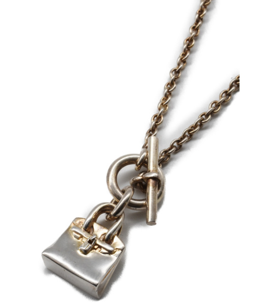 HERMES（エルメス）HERMES (エルメス) アミュレット バーキンモチーフネックレス サイズ:- SILVER925の古着・服飾アイテム