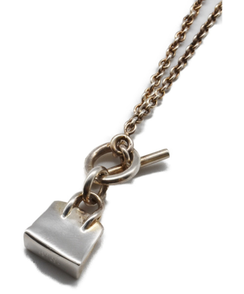 HERMES（エルメス）HERMES (エルメス) アミュレット バーキンモチーフネックレス サイズ:- SILVER925の古着・服飾アイテム