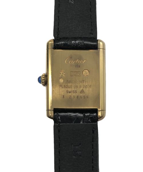 Cartier（カルティエ）Cartier (カルティエ) マストタンク ヴェルメイユ サイズ:-の古着・服飾アイテム