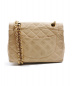 CHANEL (シャネル) Wフラップチェーンショルダーバッグ ベージュ サイズ:- マトラッセ ■：158000円