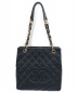 CHANEL（シャネル）の古着「ココマークチェーントートバッグ」｜ブラック