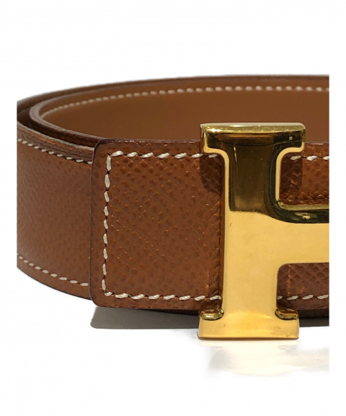 HERMES（エルメス）HERMES (エルメス) コンスタンスベルト ブラウン サイズ:75の古着・服飾アイテム