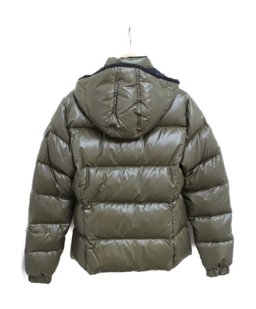 MONCLER（モンクレール）MONCLER (モンクレール) BADIA/ダウンジャケット カーキ サイズ:1の古着・服飾アイテム