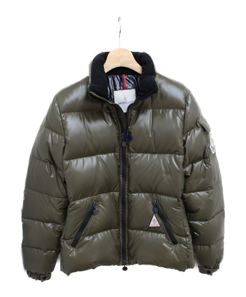 MONCLER（モンクレール）MONCLER (モンクレール) BADIA/ダウンジャケット カーキ サイズ:1の古着・服飾アイテム