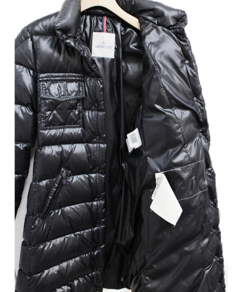 MONCLER（モンクレール）MONCLER (モンクレール) MEINA/ダウンコート ブラック サイズ:0の古着・服飾アイテム