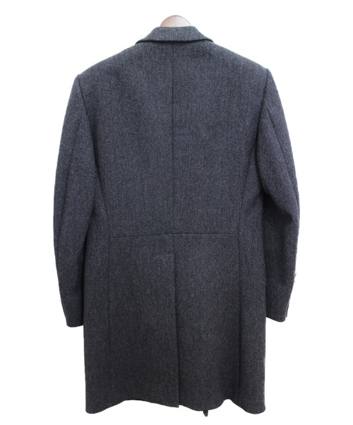 PRADA（プラダ）PRADA (プラダ) バージンウールコート グレー サイズ:48の古着・服飾アイテム