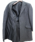 中古・古着 PRADA (プラダ) バージンウールコート グレー サイズ:48：36800円