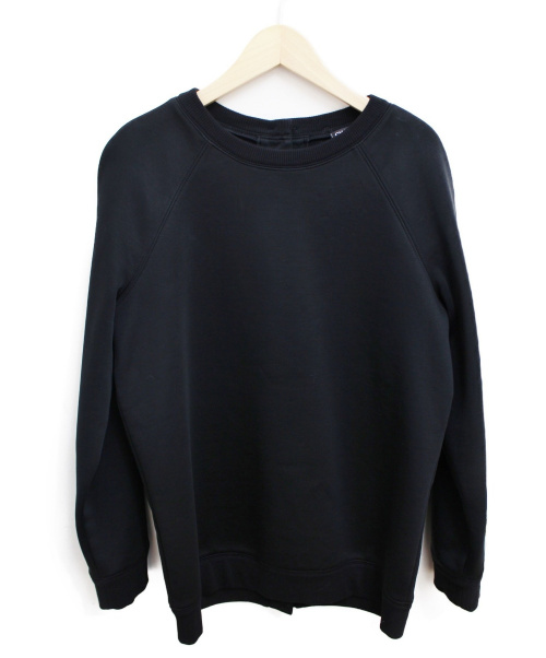 CHANEL（シャネル）CHANEL (シャネル) ココマークボタンスウェット ブラック サイズ:38の古着・服飾アイテム