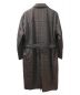 FENDI (フェンディ) ズッカ柄/比翼コート ブラウン サイズ:42 ズッキーノ柄：59800円