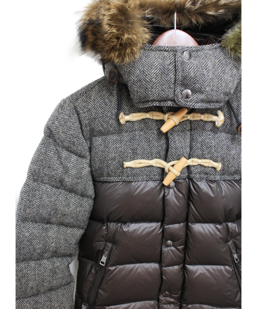 MONCLER（モンクレール）MONCLER (モンクレール) ANTHIME/ダウンジャケット ブラウン サイズ:00の古着・服飾アイテム