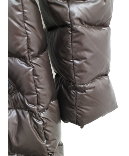 MONCLER（モンクレール）MONCLER (モンクレール) MOKA/ダウンコート モカ サイズ:4の古着・服飾アイテム