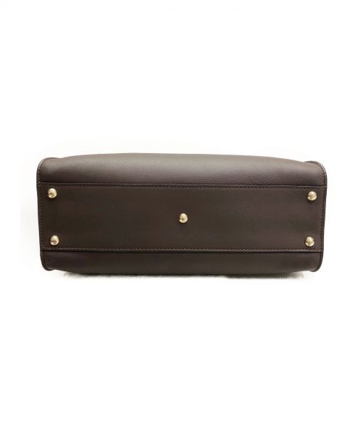 FENDI（フェンディ）FENDI (フェンディ) ピーカブー ブラウン サイズ:- 8BN2903ZNF07F5 レザーの古着・服飾アイテム