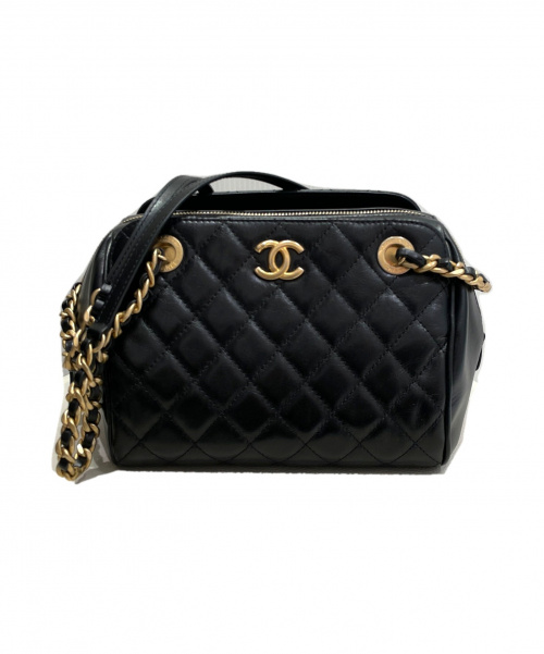 CHANEL（シャネル）CHANEL (シャネル) マトラッセショルダーバッグ ブラック サイズ:-の古着・服飾アイテム