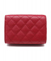 CHANEL (シャネル) ボーイシャネル/ミニ財布 レッド ボーイシャネル 84432 レザー 26702408：52800円