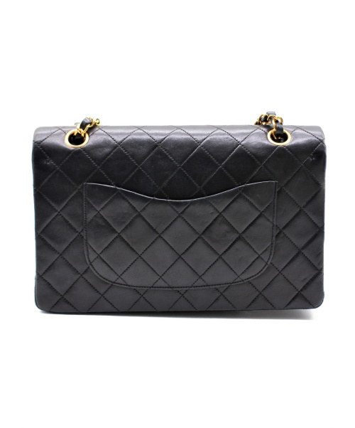 CHANEL（シャネル）CHANEL (シャネル) マトラッセ Wフラップ チェーンショルダーバッグ ブラック サイズ:- マトラッセ 765909の古着・服飾アイテム