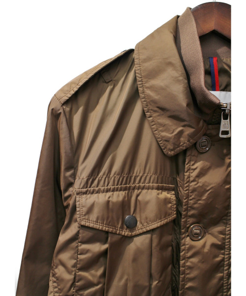 MONCLER（モンクレール）MONCLER (モンクレール) ナイロンジャケット/KILIAN ブラウン サイズ:1の古着・服飾アイテム
