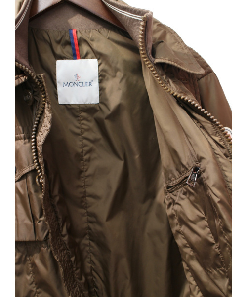 MONCLER（モンクレール）MONCLER (モンクレール) ナイロンジャケット/KILIAN ブラウン サイズ:1の古着・服飾アイテム