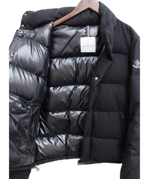 MONCLER（モンクレール）MONCLER (モンクレール) EVEREST/ウールダウンジャケット ブラック サイズ:3の古着・服飾アイテム