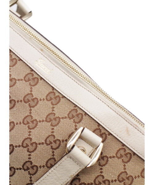 GUCCI（グッチ）GUCCI (グッチ) トートバッグ/GGキャンバス サイズ:- GG キャンバス 141470 204991の古着・服飾アイテム