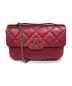 CHANEL（シャネル）の古着「2WAYチェーンショルダーバッグ」｜レッド