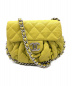 CHANEL（シャネル）の古着「チェーンショルダーバッグ」｜イエロー