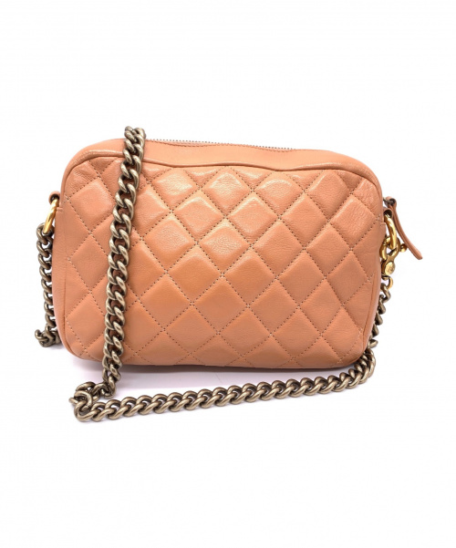 CHANEL（シャネル）CHANEL (シャネル) カメラバッグ/マトラッセ  ブラウンの古着・服飾アイテム