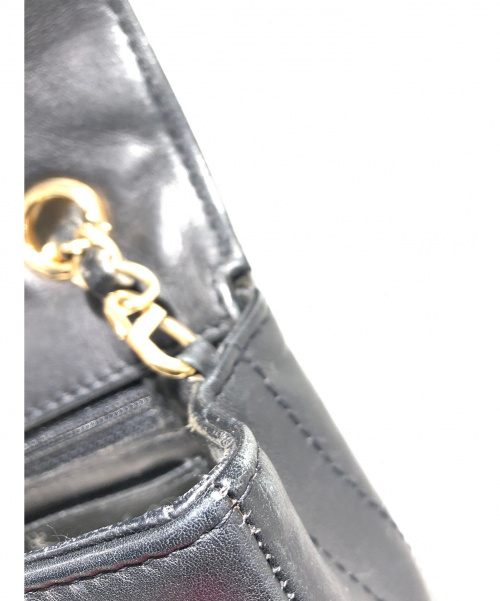 CHANEL（シャネル）CHANEL (シャネル) チェーンショルダーバッグ ブラック サイズ:-の古着・服飾アイテム