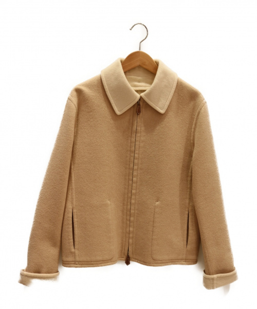 HERMES（エルメス）HERMES (エルメス) ダブルフェイスリバーシブルブルゾン ベージュ サイズ:36 マルジェラ期の古着・服飾アイテム