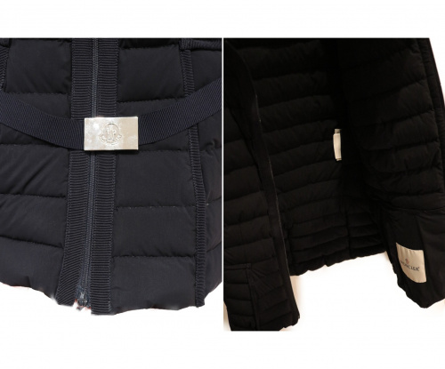 MONCLER（モンクレール）MONCLER (モンクレール) インナーダウンジャケット ネイビー サイズ:1 CHARRETTEの古着・服飾アイテム