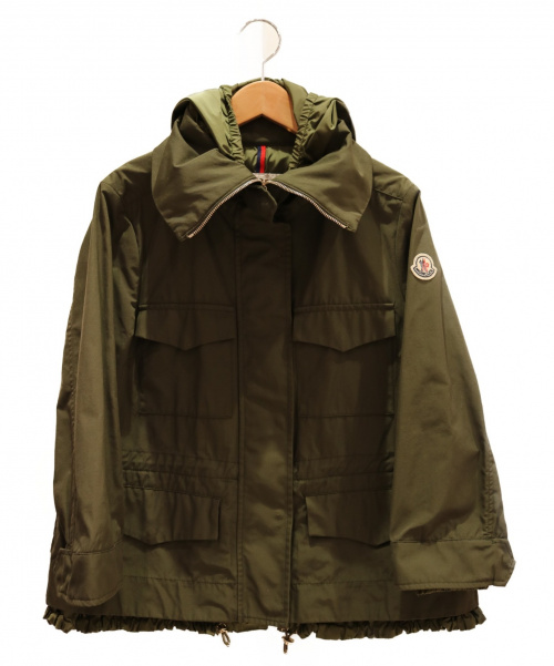 MONCLER（モンクレール）MONCLER (モンクレール) フード付きジャケット オリーブ サイズ:1 PAQUERETTEの古着・服飾アイテム