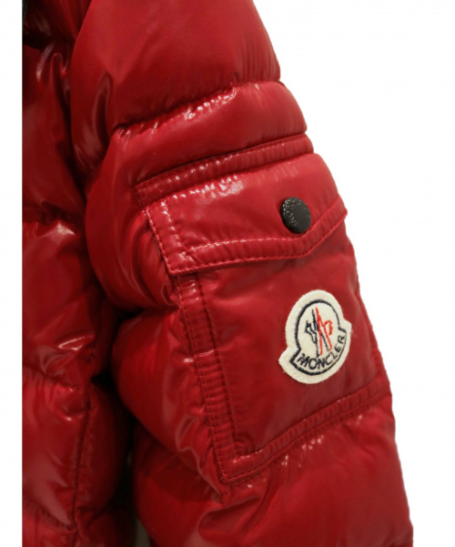 MONCLER（モンクレール）MONCLER (モンクレール) ダウンジャケット レッド サイズ:00の古着・服飾アイテム
