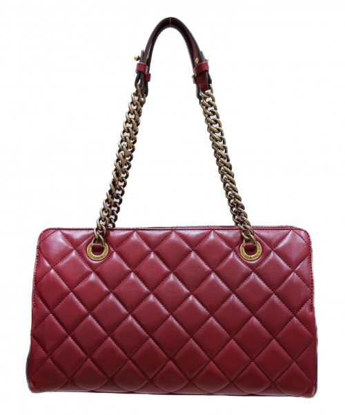 CHANEL（シャネル）CHANEL (シャネル) ショルダーバッグ ボルドー レザーの古着・服飾アイテム