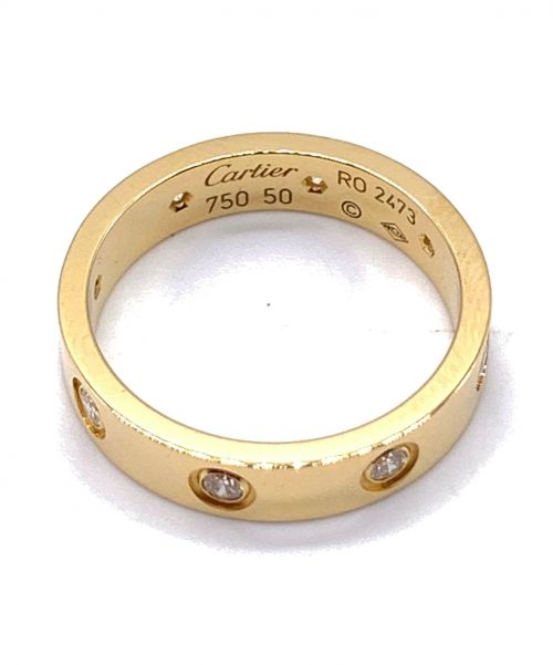 Cartier（カルティエ）Cartier (カルティエ) ミニラブリング サイズ:50 8Pフルダイヤの古着・服飾アイテム