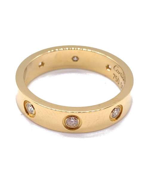 Cartier（カルティエ）Cartier (カルティエ) ミニラブリング サイズ:50 8Pフルダイヤの古着・服飾アイテム