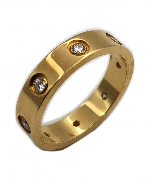 Cartier（カルティエ）Cartier (カルティエ) ミニラブリング サイズ:50 8Pフルダイヤの古着・服飾アイテム