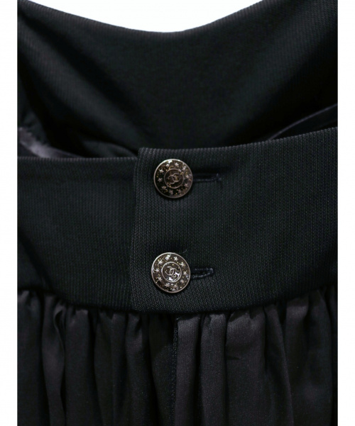 CHANEL（シャネル）CHANEL (シャネル) キャミソールサロペット ブラック サイズ:34の古着・服飾アイテム