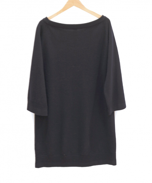 HERMES（エルメス）HERMES (エルメス) ニットワンピース ネイビー サイズ:36 カシミヤ100%の古着・服飾アイテム