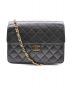 CHANEL（シャネル）の古着「チェーンショルダーバッグ/マトラッセ」｜ブラック