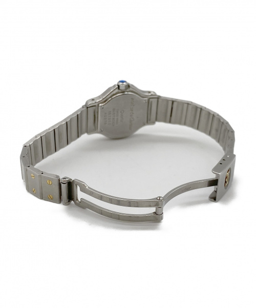 Cartier（カルティエ）Cartier (カルティエ) サントスオクタゴン アイボリー サイズ:- クォーツ時計の古着・服飾アイテム