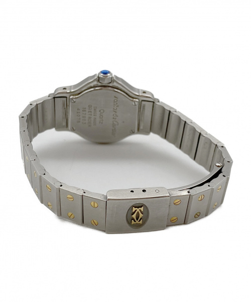 Cartier（カルティエ）Cartier (カルティエ) サントスオクタゴン アイボリー サイズ:- クォーツ時計の古着・服飾アイテム