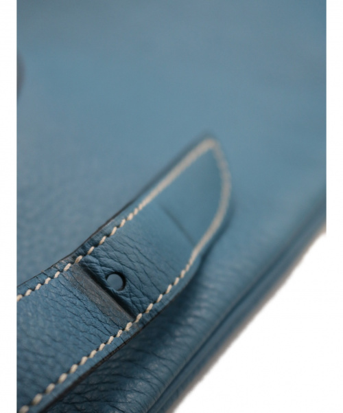 HERMES（エルメス）HERMES (エルメス) ショルダーバッグ スカイブルー マサイバッグ □Fの古着・服飾アイテム