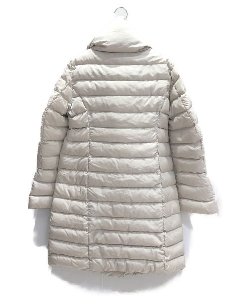 MONCLER（モンクレール）MONCLER (モンクレール) ロングダウンコート アイボリー サイズ:2 JOHANNAの古着・服飾アイテム